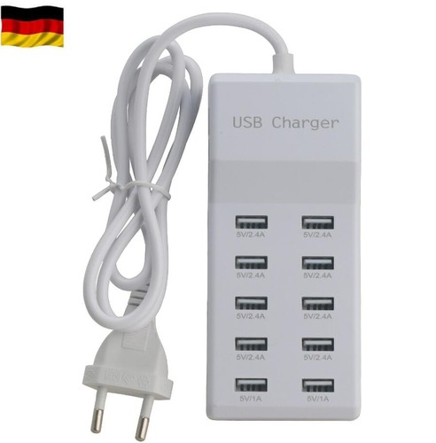 Fach usb schnellladestation - 10,