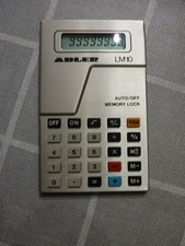 Taschenrechner "ADLER LM 10"  VINTAGE
