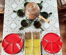 Kupfer Fondue Set, Frieling Präsent