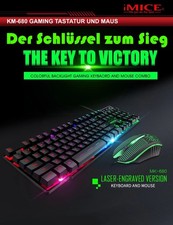 Gaming Tastatur Maus Set