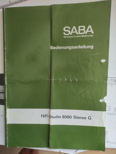 Bedienungsanleitung saba hifi - saba,
