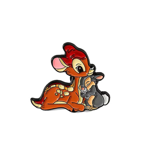 Bambi anstecker cartoon - bambi,