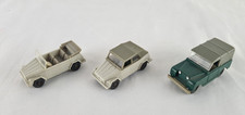3 Modellautos Jeep Wiking 1:87 H0 - VW 181 - Land Rover
