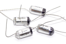 4x Vintage Styroflex Kondensator SEL 1500 pF / 630 V, Audio HiFi Capacitor, NOS