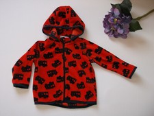 dünnerer Flecce Kapuzen  Fleece Jacke  Grösse  74  Topomini