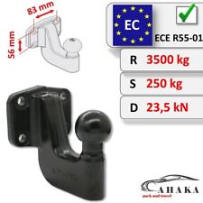 3500 kg Anschraubplatte 4-Loch Kugelkopf AHK Anhängebock Anhänger