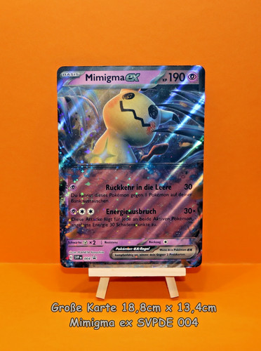 Pokemon svp 004 mimigma ex - pokemon, de