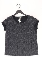 ⭐ edc by Esprit T-Shirt Regular Shirt für Damen Gr. 42, L Kurzarm schwarz ⭐