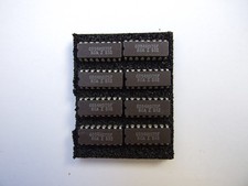 8 Stück CD54HC175F Quad D-Type Flip-Flop with Reset High Speed CMOS Logic  K