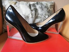 Maison Martin Margiela  Damen Schuhe Pumps Gr. 36,5  37 (38) Echtleder Schwarz 