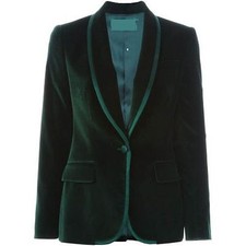 Herren Samt Mantel Blazer