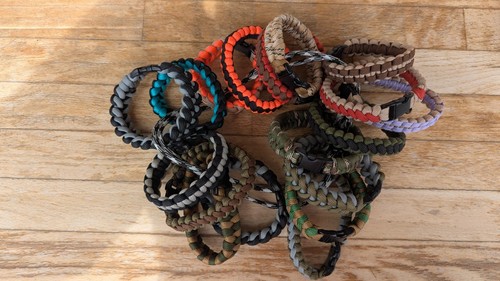 Paracord survival armbänder - paracord,