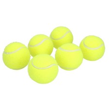 6 Stück Maxi Hyper Fetch Super Bounce Tennisball Hundespielzeit 6 cm