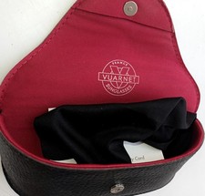 Vuarnet Sonnenbrille Etui schwarz mit Zubehör Reinigungstuch