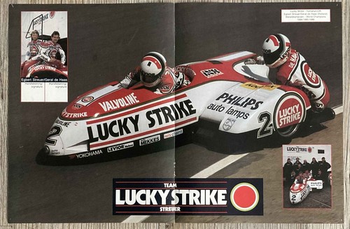 Poster lucky strike yamaha lcr - poster,