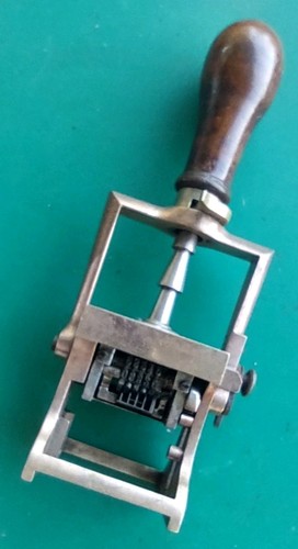 Paginierstempel für das