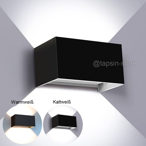 12w wandlampe rechteck - rechteck, würfel