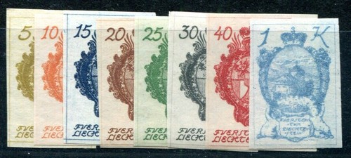 Liechtenstein 1920 - 17-24, **