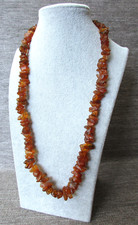 (E) Echte  Bernsteinkette / Kette 60cm /Baltischer Bernstein