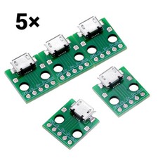 Micro USB Buchse mit Platine