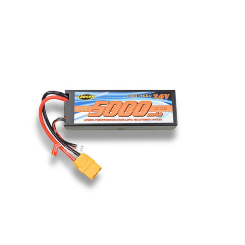 Carson 5000mah 60c lipo - carson, 7,4v/5000mah