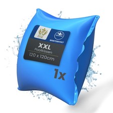 HAF® 1-8x Aufblasbares Pool Luftkissen blau 120 x 120cm Überwinterung Schwimmbad