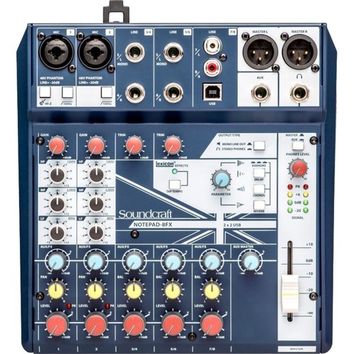 Soundcraft notepad 8fx - notepad,