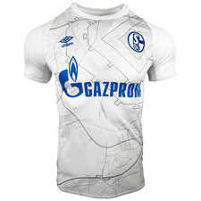 Umbro FC Schalke 04 Trikot Away S04 Gelsenkirchen Saison 2020/2021 S Weiß