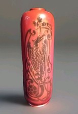 Bretby Keramik Experimentiervase um Ende 19.- Anfang 20. Jahrhundert Unikat.