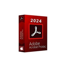 Adobe Acrobat Pro 2024 für Mac, only Key, lifetime Lizenz
