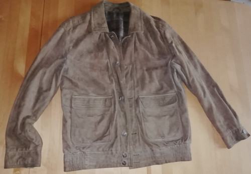 Leder jacke herren wildleder - jacke,
