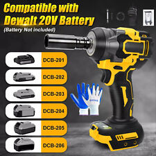 Akku Schlagschrauber für Dewalt 20V Akku 1/2" Brushless Elektro 2000Nm