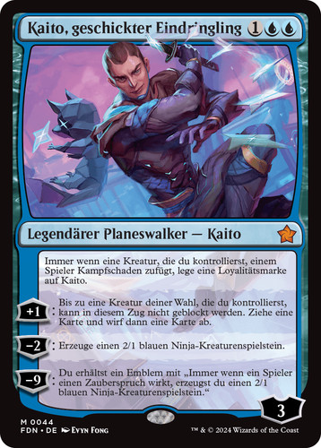 Mtg kaito geschickter - kaito,
