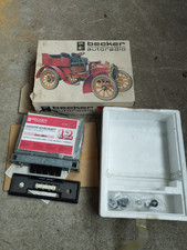 Original Becker AVUS LMKU, Radio Autoradio OVP Porsche Mercedes Oldtimer 1975
