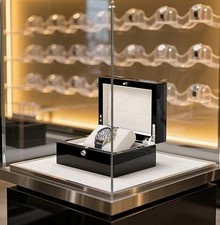 Edle Uhrenschatulle Rund