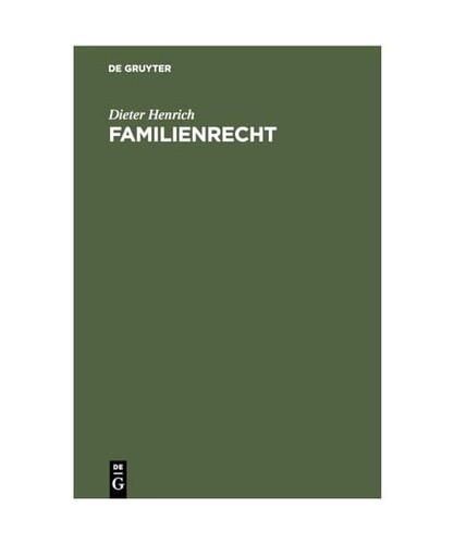 Familienrecht henrich dieter - familienrecht,, henrich,