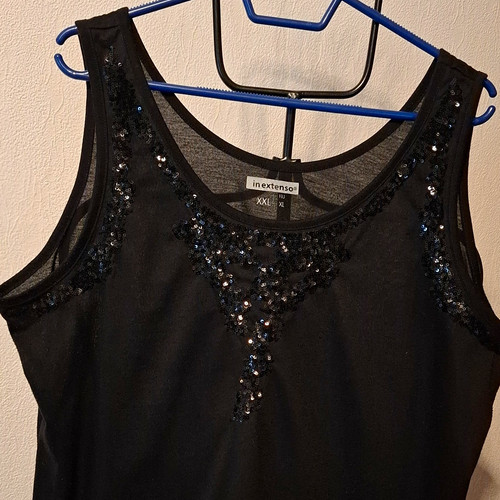 Extenso top 2xl schwarz - top,