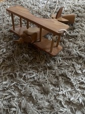Flugzeuglampe aus holz - flugzeuglampe,