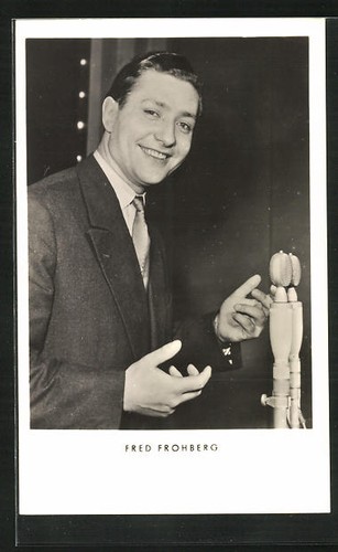 Sänger fred frohberg vor - sänger,