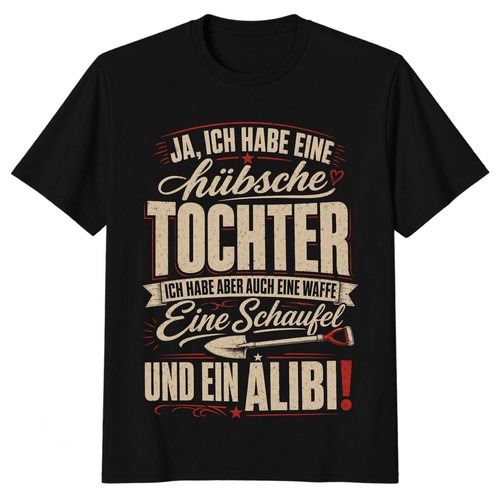 Papa shirt herren - t-shirt,
