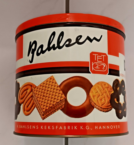 Alte keksdose blechdose - keksdose, von