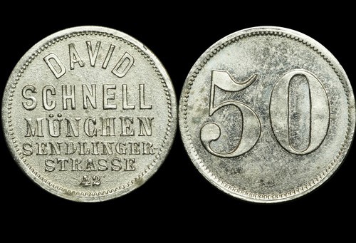 Wertmarke pfennig zink - wertmarke:, pfennig,