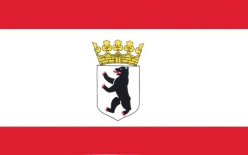 Berlin flagge 30x45 fahne - flagge,