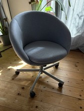 IKEA SKRUVSTA Drehstuhl Grau