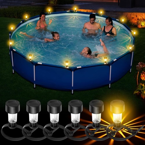 Solar poolbeleuchtung für - 6,