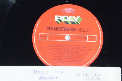 Sesamstrasse vol iii 1977 - iii,