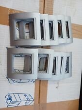 GIRA Rahmen Event Alu 1-fach Set mit 10 Stück 10 x In FARBE Alu/Alu 