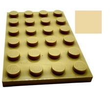 LEGO ® plate 4x6 brick yellow