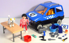 PLAYMOBIL  aus 9278 Mobiler Hundesalon Pudel Tisch Wanne Leine Figur Zubehör #24