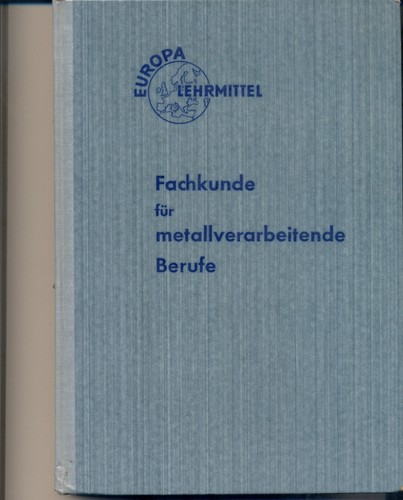 Fachkunde für